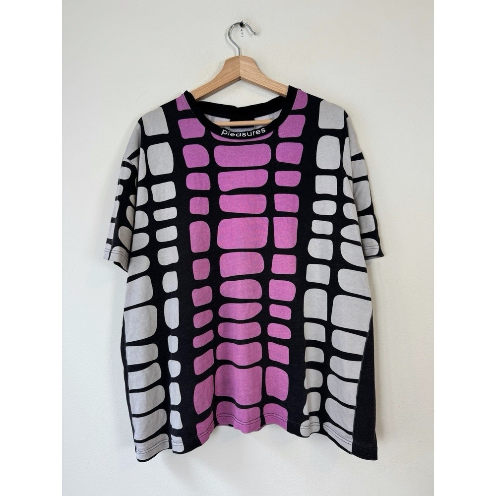 Pleasures FC Club Soccer AOP Streetwear Tee Shirt - XL